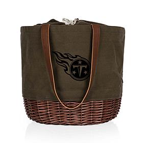 Officially Licensed NFL Tennessee Titans Basket Tote Bag