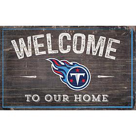 Officially Licensed NFL Welcome Sign - Tennessee Titans