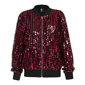 Officially Licensed NFL Women's Sequin Jacket from Fabgating by Cucé