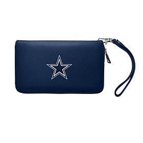 Officially Licensed NFL Zip Organizer Wallet - Dallas Cowboys