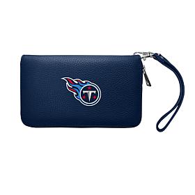 Officially Licensed NFL Zip Organizer Wallet - Tennessee Titans