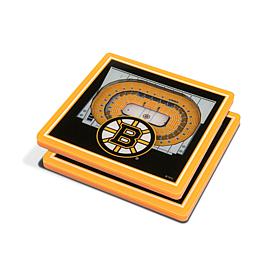 Officially Licensed NHL Boston Bruins 3-D StadiumViews 2-Pack Coasters