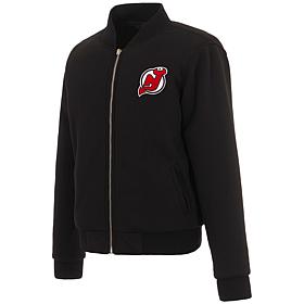 Officially Licensed NHL New Jersey Devils Fleece & Nylon Jacket