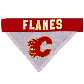 Officially Licensed NHL PetsFirst Calgary Flames Reversible Bandana