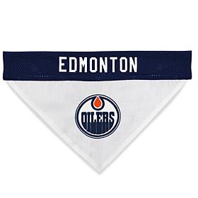 Officially Licensed NHL PetsFirst Edmonton Oilers Reversible Bandana