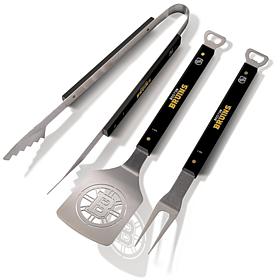 Officially-licensed NHL Spirit Series 3-Piece BBQ Set - Boston Bruins