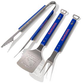 Officially-licensed NHL Spirit Series 3-Piece BBQ Set - NY Rangers