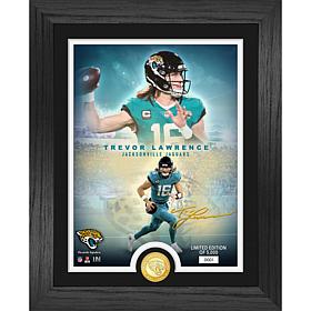 Officially Licensed Trevour Lawrence NFL Legends Bronze Coin Mint