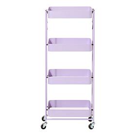 Origami 4-Tier Rolling Cart with Wheels