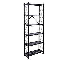 Origami Foldable Steel 6-Tier Bookshelf