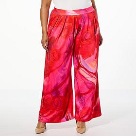 othrwis by Alana Kay Knit Pleated Pull-On Pant