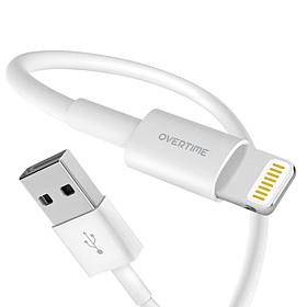 Overtime Apple MFi-Certified 10' Lightning to USB Cable 2-pack