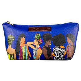 Pardon My Fro Yellow Cosmetic Bag