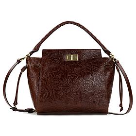 Patricia Nash Loenen Leather Satchel