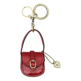 Patricia Nash Micro Barcelona Bag Leather Key Chain