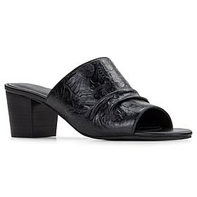 Patricia Nash Poema Leather Heel Sandal