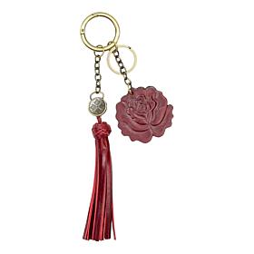 Patricia Nash Rose Tassel Hang Off