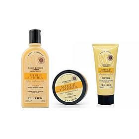 Perlier Honey Umbria Full-Size 3-Piece Kit