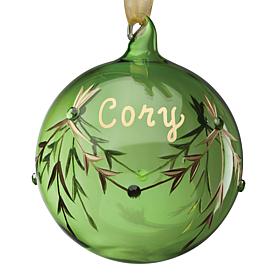 Personalized Birthstone Ornament
