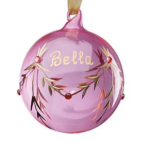 Personalized Birthstone Ornament