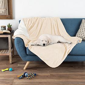 Pet Adobe Waterproof Reversible Pet Blanket 50”x 60” - Cream