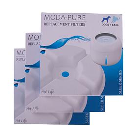 Pet Life Moda-Pure Filtered Dog/Cat Fountain Replacement Filters 3pk
