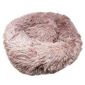 Pet Life Nestler High-Grade Plush and Soft Rounded Dog Bed