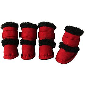 Pet Life Shearling Duggz Pet Shoes