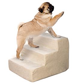 PETMAKER High Density Foam 3 Tier Pet Steps - Tan