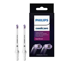 Philips Sonicare 2-pack Quad Stream Water Flosser Nozzle Set