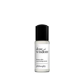 philosophy 1 oz. dose of wisdom bouncy skin reactivating serum