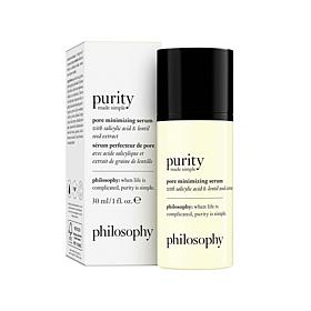 philosophy purity made simple pore minimizing serum 1 oz.
