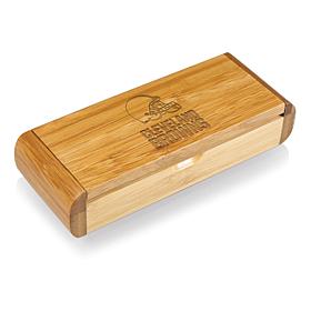 Picnic Time Élan-Bamboo Corkscrew - Cleveland Browns