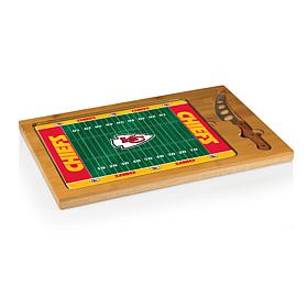 Picnic Time Glass Top Cutting Board-Kansas City Chiefs
