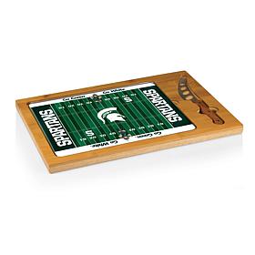 Picnic Time Glass Top Cutting Set - Michigan State