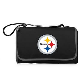 Picnic Time Officially Licensed NFL Picnic Blanket-Pittsburgh Steelers