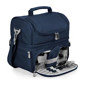 Picnic Time Pranzo Lunch Cooler Bag, (Navy Blue)