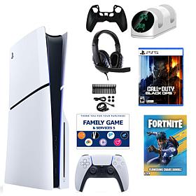 PlayStation PS5 Slim Chaos with Black Ops 7, Accessories Kit & Voucher