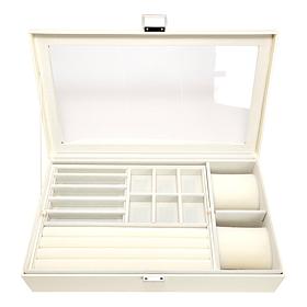 Prestige™ Anti-Tarnish Croco-Embossed "Everything-in-1" Jewelry Box