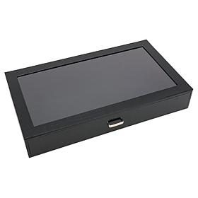 Prestige™ Croco-Embossed Single Drawer Jewelry Box