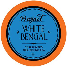 Prospect Tea White Bengal Darjeeling Tea Pods for Keurig 40-Count