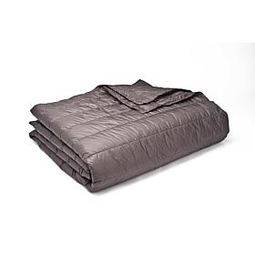 PUFF Indoor/Outdoor Quilted Nylon Water Resistant Blanket, Full/Queen