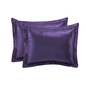 PUFF Water-Resistant Quilted Nylon Sham 2-Pack (King)