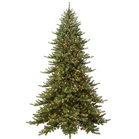 Puleo Intl. 9' Prelit Royal Fraser Fir Green Tree with Memory Tips
