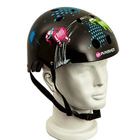 Punisher Medium Skateboard Helmet - Elephantasm