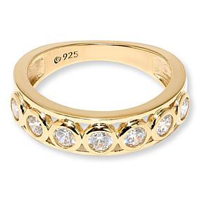 Radiance by Absolute™ 1.65ctw Round Bezel-Set Band Ring