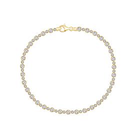 Radiance by Absolute™ Alternating Round Stone Tennis Bracelet