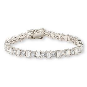Radiance by Absolute™ Emerald-Cut and Round Tennis Bracelet