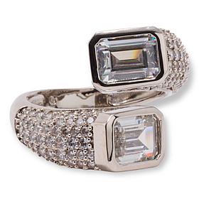 Radiance by Absolute™ Emerald-Cut Bypass Ring