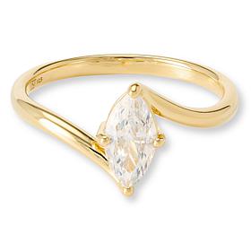 Radiance by Absolute™ Marquise CZ Sterling Silver Ring
